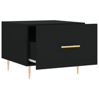 Thumbnail for Couchtische 2 Stk. Schwarz 50x50x40 cm Holzwerkstoff