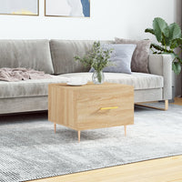 Thumbnail for Couchtisch Sonoma-Eiche 50x50x40 cm Holzwerkstoff