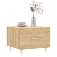 Thumbnail for Couchtische 2 Stk. Sonoma-Eiche 50x50x40 cm Holzwerkstoff