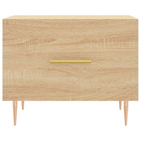 Thumbnail for Couchtische 2 Stk. Sonoma-Eiche 50x50x40 cm Holzwerkstoff