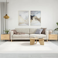 Thumbnail for Couchtische 2 Stk. Sonoma-Eiche 50x50x40 cm Holzwerkstoff