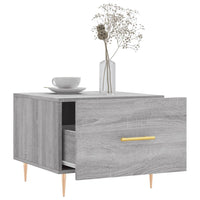 Thumbnail for Couchtisch Grau Sonoma 50x50x40 cm Holzwerkstoff