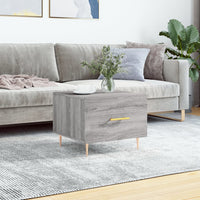 Thumbnail for Couchtisch Grau Sonoma 50x50x40 cm Holzwerkstoff