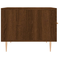 Thumbnail for Couchtische 2 Stk. Braun Eichen-Optik 50x50x40 cm Holzwerkstoff