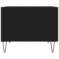 Thumbnail for Couchtisch Schwarz 50x50x40 cm Holzwerkstoff