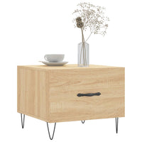 Thumbnail for Couchtische 2 Stk. Sonoma-Eiche 50x50x40 cm Holzwerkstoff