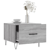Thumbnail for Couchtisch Grau Sonoma 50x50x40 cm Holzwerkstoff