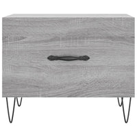 Thumbnail for Couchtische 2 Stk. Grau Sonoma 50x50x40 cm Holzwerkstoff