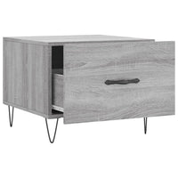 Thumbnail for Couchtische 2 Stk. Grau Sonoma 50x50x40 cm Holzwerkstoff