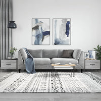 Thumbnail for Couchtische 2 Stk. Grau Sonoma 50x50x40 cm Holzwerkstoff