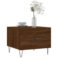 Thumbnail for Couchtische 2 Stk. Braun Eichen-Optik 50x50x40 cm Holzwerkstoff