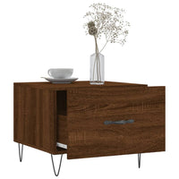 Thumbnail for Couchtische 2 Stk. Braun Eichen-Optik 50x50x40 cm Holzwerkstoff