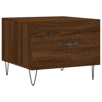 Thumbnail for Couchtische 2 Stk. Braun Eichen-Optik 50x50x40 cm Holzwerkstoff