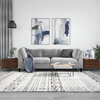 Thumbnail for Couchtische 2 Stk. Braun Eichen-Optik 50x50x40 cm Holzwerkstoff