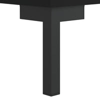 Thumbnail for Couchtische 2 Stk. Schwarz 50x50x40 cm Holzwerkstoff