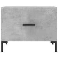 Thumbnail for Couchtisch Betongrau 50x50x40 cm Holzwerkstoff