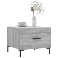 Thumbnail for Couchtisch Grau Sonoma 50x50x40 cm Holzwerkstoff
