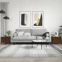Thumbnail for Couchtische 2 Stk. Braun Eichen-Optik 50x50x40 cm Holzwerkstoff