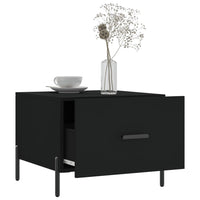 Thumbnail for Couchtische 2 Stk. Schwarz 50x50x40 cm Holzwerkstoff