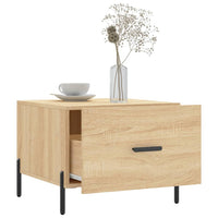 Thumbnail for Couchtische 2 Stk. Sonoma-Eiche 50x50x40 cm Holzwerkstoff