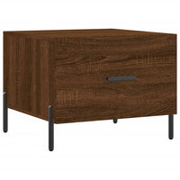 Thumbnail for Couchtische 2 Stk. Braun Eichen-Optik 50x50x40 cm Holzwerkstoff
