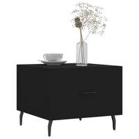 Thumbnail for Couchtische 2 Stk. Schwarz 50x50x40 cm Holzwerkstoff