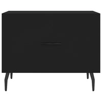 Thumbnail for Couchtische 2 Stk. Schwarz 50x50x40 cm Holzwerkstoff
