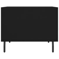 Thumbnail for Couchtische 2 Stk. Schwarz 50x50x40 cm Holzwerkstoff
