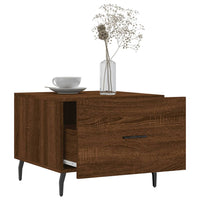 Thumbnail for Couchtische 2 Stk. Braun Eichen-Optik 50x50x40 cm Holzwerkstoff