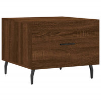 Thumbnail for Couchtische 2 Stk. Braun Eichen-Optik 50x50x40 cm Holzwerkstoff