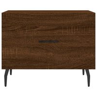 Thumbnail for Couchtische 2 Stk. Braun Eichen-Optik 50x50x40 cm Holzwerkstoff