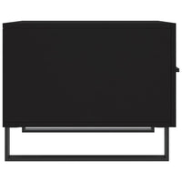 Thumbnail for Couchtisch Schwarz 50x50x40 cm Holzwerkstoff