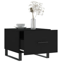 Thumbnail for Couchtische 2 Stk. Schwarz 50x50x40 cm Holzwerkstoff