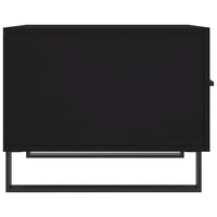 Thumbnail for Couchtische 2 Stk. Schwarz 50x50x40 cm Holzwerkstoff