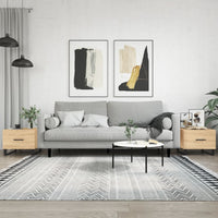 Thumbnail for Couchtische 2 Stk. Sonoma-Eiche 50x50x40 cm Holzwerkstoff