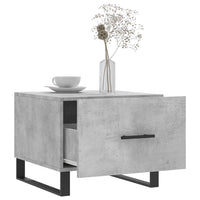 Thumbnail for Couchtisch Betongrau 50x50x40 cm Holzwerkstoff