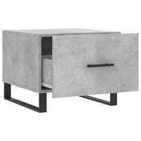 Thumbnail for Couchtische 2 Stk. Betongrau 50x50x40 cm Holzwerkstoff