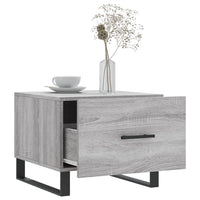 Thumbnail for Couchtisch Grau Sonoma 50x50x40 cm Holzwerkstoff