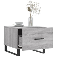 Thumbnail for Couchtische 2 Stk. Grau Sonoma 50x50x40 cm Holzwerkstoff