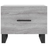 Thumbnail for Couchtische 2 Stk. Grau Sonoma 50x50x40 cm Holzwerkstoff