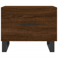 Thumbnail for Couchtisch Braun Eichen-Optik 50x50x40 cm Holzwerkstoff