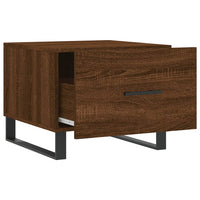 Thumbnail for Couchtisch Braun Eichen-Optik 50x50x40 cm Holzwerkstoff