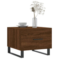 Thumbnail for Couchtische 2 Stk. Braun Eichen-Optik 50x50x40 cm Holzwerkstoff
