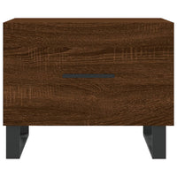 Thumbnail for Couchtische 2 Stk. Braun Eichen-Optik 50x50x40 cm Holzwerkstoff