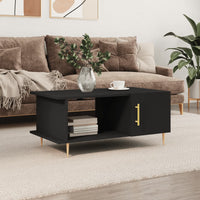 Thumbnail for Couchtisch Schwarz 90x50x40 cm Holzwerkstoff