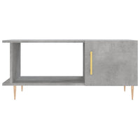 Thumbnail for Couchtisch Betongrau 90x50x40 cm Holzwerkstoff