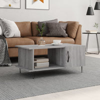Thumbnail for Couchtisch Grau Sonoma 90x50x40 cm Holzwerkstoff