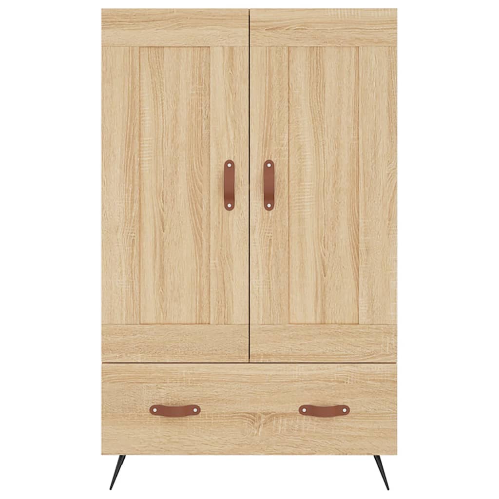 Highboard Sonoma-Eiche 69,5x31x115 cm Holzwerkstoff