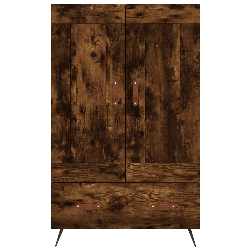 Highboard Räuchereiche 69,5x31x115 cm Holzwerkstoff