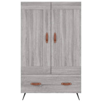 Thumbnail for Highboard Grau Sonoma 69,5x31x115 cm Holzwerkstoff
